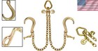 Towing Chain Bridle With 8   J Hooks     4 700 Lbs Capacity