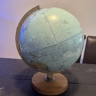 Vintage Replogle World Nation Series 12 Inch Diameter Globe Raised Relief Ussr