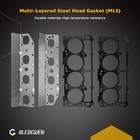 Gledewen Hs26423pt 5 7l Head Gasket Set Bolts For 2009-2020 Dodge Ram 1500 2500