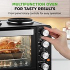 Nutrichef Multi-function Convection Oven - Counter Top Rotisserie Toaster Oven