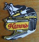Hamm s Beer Bear On Snowmobile   Old School Beer Collectors Patch Sew On
