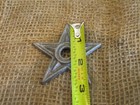 24 Cast Iron Stars Washer Texas Lone Star Ranch 3  Primitive Raw Craft Decor 
