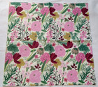 Abstract Garden Flowers Floral   2 Individual Paper Luncheon Decoupage Napkins