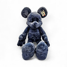 Disney Classic 40  Stuffed Mickey Mouse Mk Blue Monochromatic Jumbo Plush