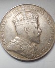 Canada 1908 Silver 50 Cent Canadian Coin King Edward Vii   925 Fine 