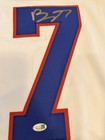 Autographed signed Brady Tkachuk Usa 2026 Olympics Gold White Jersey Jsa Coa