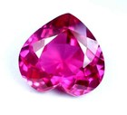 25 Ct Natural Pink Sapphire Heart Cut Certified Loose Stunning Gemstone
