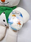 Eden The Snowman Raymond Briggs 14 In With Green Hat And Scarf Rare Vintage New