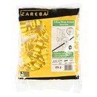 Electric Fence T Post Insulators Ity Z Standard Snug Fitting Wire Yellow 25pcs