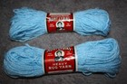 2 Vintage Aunt Lydia s Heavy Rug Yarn Skeins 100  Kodel Polyester 70 Yds 705 Lt