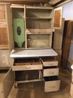 Hoosier Like Kitchen Cabinet - Napanee Cabinet W  Flour Bin