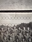 Two  2  Vintage 1940s 1950s Black   White Football Team Photo 8x10 Photograph