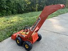 Vintage Tonka Push Behind Front End Loader Xmb 975 Orange