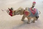Vintage 1930s Henry On Elephant Celluloid Wind Up Toy Made In Japan Working