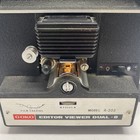 Goko A-203 Dual 8 Film Movie Editor Viewer Bulb Works Untested With Film