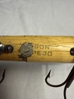 Antique Heddon Dowagiac Torpedo Series 130 Wooden Fishing Lure Double Prop 1925