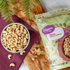 Great Value Organic Raw Whole Cashews  14 Oz Free Shipping