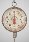 1950s Penn Galvanized Steel Poultry Hanging Scale