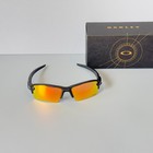 Oakley Flak 2 0 Xl Oo9271 Sunglasses Black Frame Polarized Red Lens Mens