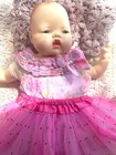 Ideal Vintage Thumbelina 18  Baby Doll Ott-22  1980 s Redressed
