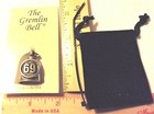  69  Gremlin Bell Good Luck Motorcycle Riding Biker Charm Ride Guardian Made Usa