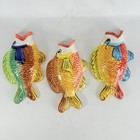 Tropical Fish Wall Pockets Benalmedena Spain Set Of 3 Ceramic Beach Decor 8   
