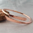 1 Pc Pure Copper Bracelet Bangle  Healing Bangles  Unisex  Dainty Openable