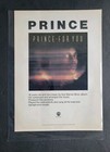 Prince For You Album Promo Print Advertisement 1978