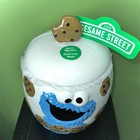 New Sesame Street Cookie Monster Cookie Jar Canister