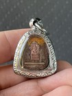 Phra Pidta Closed-eyes Amulet Charm Luck Talisman Protection Vol  002