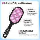 Aussumy Vented Detangling Hair Brush - 2 Pack Detangler Hairbrush All Hair Types