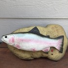 Vintage 1999 Travis The Singing Trout Gemmy Industries - No Tail Movement - Read