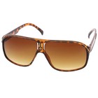 Retro 80s Fashion Uv400 Protect Vintage Black demi Pilot Men Women Sunglasses