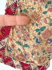 C1850 Antique Proven  al Silk Jacket French Costume Indigo Blue Lined Folk Art T