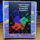 Lot Of 19 Eta Math Manipulatives For K - 5 Teacher Home School Plus Book   Bag