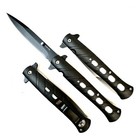 9  Black Classic Tactical Spring Assisted Open Survival Pocket Knife Gift