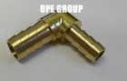1 2 X 3 8  Hose Barb Elbow 90 Degree Brass Pipe Fitting Union Gas Fuel Water Air