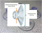 New - Replacement Suction Cups For Various Radar Detector Mounts  qty 2 Cups 