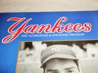 1991 Ny Yankees Scorebook   Souvenir Program Joe Dimaggio Cover Marlboro On Back