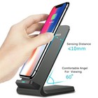 Wireless Fast Charger Charging Pad Stand Dock For Samsung Galaxy Iphone Phone