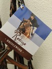 Rodrigo Pessoa Fancy Raised Bridle And Reins Horse Size New With Tags