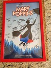 Mary Poppins Musical Official Broadway Window Card Poster Prof Framed -  Signed