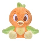 Disney Store Japan Plush Orange Bird Sherbet Stuffed Toy   Keychain Set Of  2