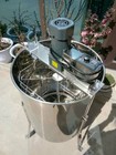 4 Frame Electric Honey Extractor Machine Stainless Steel Honeycomb Drum Spinner