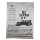 The Hupmobile Eight Automobile - Original 1925 Full-page Print Ad