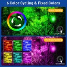 Solar Spot Lights Outdoor Color Changing  Solar Landscape Spotlights Rgb Ligh   
