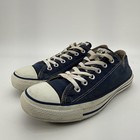 Vintage 1980s Converse Chuck Taylor All Star Lo Blue Sneakers Men   s 7 Made Usa