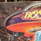 Boston Debut Lp Originally Signed By 6 Members Hashian Scholz  Pihl  Etc
