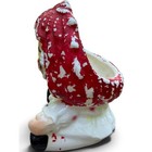 Vintage Raggedy Ann Ceramic Head Planter Candy Dish Holiday Kitsch Toy Decor