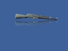 Military Sks Rifle Hat Lapel Pin Double Post Clutch Back Good Quality
